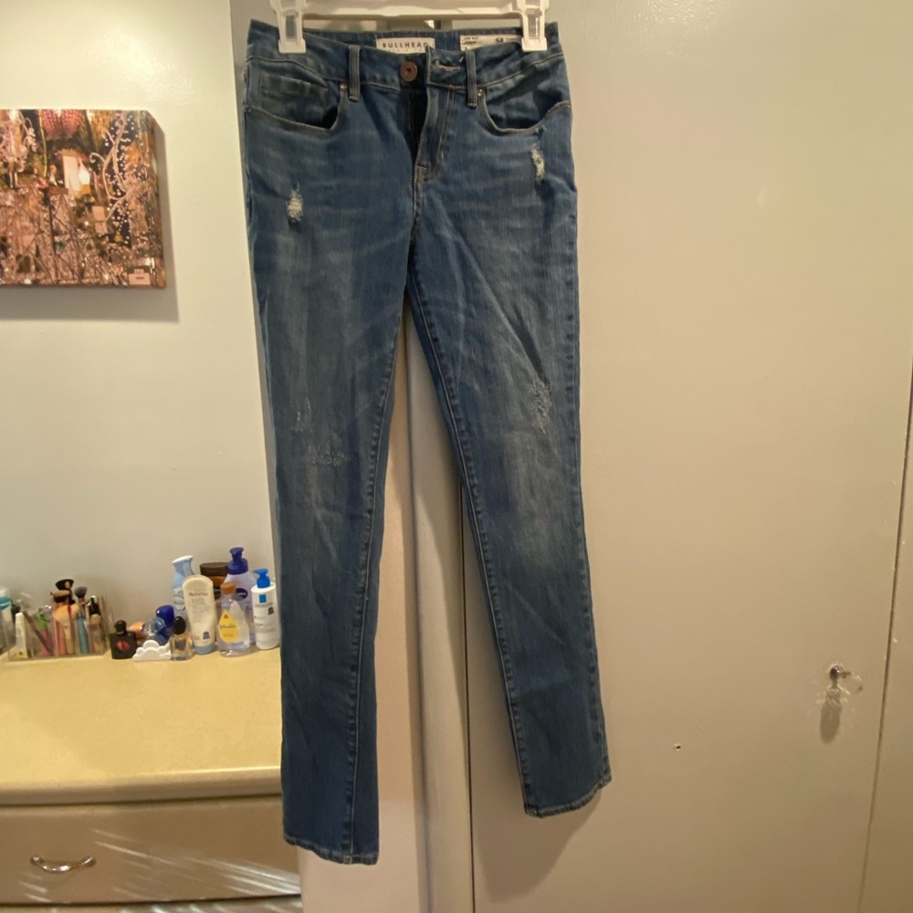 Bullhead denim co midwash jeans
